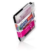 OFFICE-Partner Premium Tinte alternativ zu Brother LC980 / LC1100 M - magenta