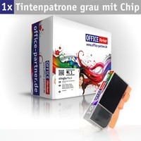 OFFICE-Partner Premium Tinte alternativ zu Canon CLI-526 GY - grau