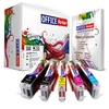OFFICE-Partner Premium Tinte alternativ zu Canon CLI-551 - 10er Set + 50 Blatt Papier