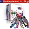 OFFICE-Partner Premium Tinte alternativ zu Canon PGI-1500XL- 5er Set