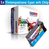 OFFICE-Partner Premium Tinte alternativ zu Canon PGI-1500XL C - cyan