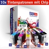OFFICE-Partner Premium Tinte alternativ zu Canon PGI-5 / CLI-8 - 10er Set