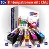 OFFICE-Partner Premium Tinte alternativ zu Canon PGI-520 / CLI-521 - 10er Set