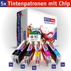 OFFICE-Partner Premium Tinte alternativ zu Canon PGI-550 / CLI-551 XL - 5er Set