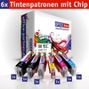 OFFICE-Partner Premium Tinte alternativ zu Canon PGI-550 / CLI-551 XL - 6er Set