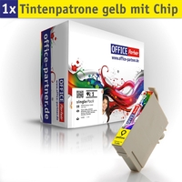 OFFICE-Partner Premium Tinte alternativ zu Epson T1284 Y - gelb