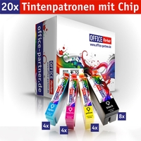 OFFICE-Partner Premium Tinte alternativ zu Epson T1305 XL - 20er Set