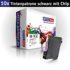 OFFICE-Partner Premium Tinte alternativ zu Epson T1811 BK - 10er Set (schwarz)
