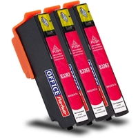 OFFICE-Partner Premium Tinte alternativ zu Epson T3363 / 33XL M - 3er Set (magenta)