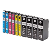 OFFICE-Partner Premium Tinte alternativ zu Epson T3591-94 - 10er Set