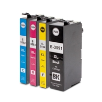 OFFICE-Partner Premium Tinte alternativ zu Epson T3591-94 -4er Set