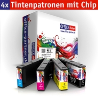 OFFICE-Partner Premium Tinte alternativ zu Epson T7011-14 - 4er Set