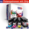 OFFICE-Partner Premium Tinte alternativ zu Lexmark Nr. 200 / Nr. 210XL - 4er Set