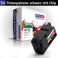 OFFICE-Partner Premium Tinte alternativ zu Lexmark Nr. 200 / Nr. 210XL BK - 5er Set (schwarz)