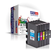 OFFICE-Partner Premium Tinte alternativ zu Ricoh GC41 - 10er Set