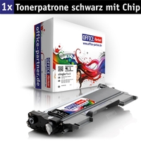 OFFICE-Partner Premium Toner alternativ zu Brother TN1050 BK - schwarz