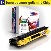 OFFICE-Partner Premium Toner alternativ zu Brother TN135 Y - gelb