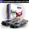 OFFICE-Partner Premium Toner alternativ zu Brother TN2120 BK - 2er Set (schwarz)