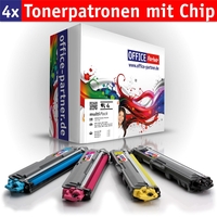 OFFICE-Partner Premium Toner alternativ zu Brother TN242 / TN246 - 4er Set