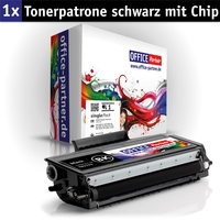 OFFICE-Partner Premium Toner alternativ zu Brother TN3170 BK - schwarz