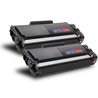 OFFICE-Partner Premium Toner alternativ zu Dell 593-BBLR BK- 2er Set (schwarz)