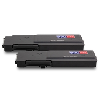 OFFICE-Partner Premium Toner alternativ zu Dell C2660 BK - 2er Set (schwarz)