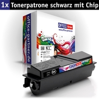 OFFICE-Partner Premium Toner alternativ zu Kyocera TK-130 BK - schwarz