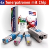OFFICE-Partner Premium Toner alternativ zu OKI C301 / C321 - 4er Set