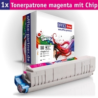 OFFICE-Partner Premium Toner alternativ zu OKI MC860 M - magenta