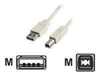 OFFICE-Partner Premium USB-Kabel 4, 5m grau