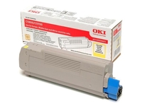 OKI Original Toner gelb 5.000 Seiten (43324421)