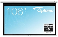 Optoma DS-9106MGA Manuelle Pull Down Beamer Leinwand,  16:9,  (106") 268 cm