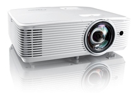 Optoma H116ST Kurzdistanz Heimkino DLP-Projektor 3800 LumenXGA,  16:10,  85Hz,  3D ready,  HDMI,  VGA,  USB )