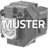 Optoma Projektorlampe SP.78B01GC01 für EH400,  EH400+,  W400,  W400+,  X400,  X400+