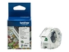 Original Brother CZ-1002 Farbetikettenrolle 12 mm breit,  5 m lang