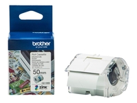 Original Brother CZ-1005 Farbetikettenrolle 50 mm breit,  5 m lang
