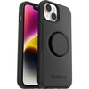 Otterbox Otter + Pop Symmetry Case für das Apple iPhone 13 & 14 in Schwarz (Retail)