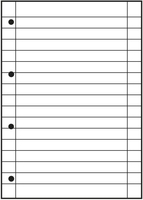 OXFORD Briefblöcke Oxford Briefblock lin.Lin27 A4 DIN A4 liniert