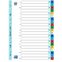 OXFORD Ordnerregister Vollformat A-Z farbig 21-teilig - 1 Satz
