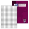 OXFORD Schulhefte Oxford Heft A4 kar.RD pflaume kariert DIN A4 16