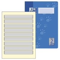 OXFORD Schulhefte Oxford Heft A4 lin. 2.Kl. blau liniert DIN A4 16