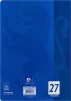 OXFORD Schulhefte Oxford Heft A4 lin.RD d´blau liniert DIN A4 16