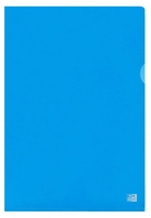 OXFORD Sichthüllen DIN A4 blau glatt 0.15 mm