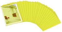 OXFORD Sichthüllen DIN A4 gelb glatt 0.15 mm