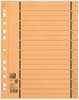 OXFORD Trennblätter Oxford Trennbl gelb 100 St 250 g/m² gelb