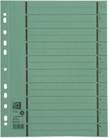 OXFORD Trennblätter Oxford Trennbl Gn 100 St 250 g/m² grün