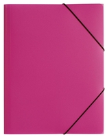 PAGNA Eckspanner Gummizugmap.A4 Lucy Trend rosa DIN A4 dunkelrosa