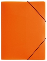 PAGNA Eckspanner Gummizugmappe A4 Lucy Trend Oe DIN A4 orange