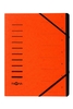 PAGNA Ordnungsmappe Pagna Ordnungsmappe 7tlg. oe DIN A4 7-Fach Orange