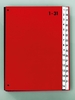 PAGNA Pultordner Pultordner 1-31 rot DIN A4 32 Taben rot